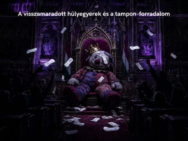 A visszamaradott hülyegyerek és a tampon-forradalom
