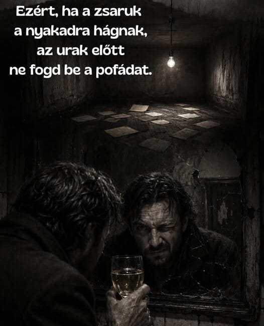Csak én fogjam be a pofámat