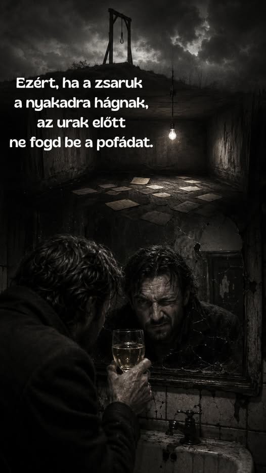 Csak én fogjam be a pofámat