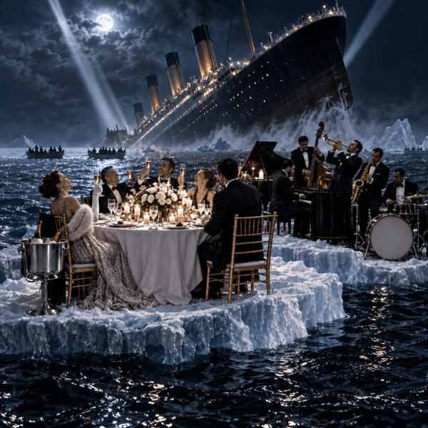 A Titanic mint rendezvényszervezési fiaskó