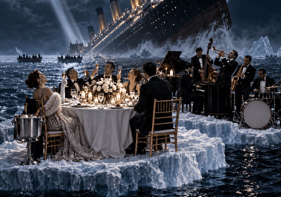A Titanic mint rendezvényszervezési fiaskó