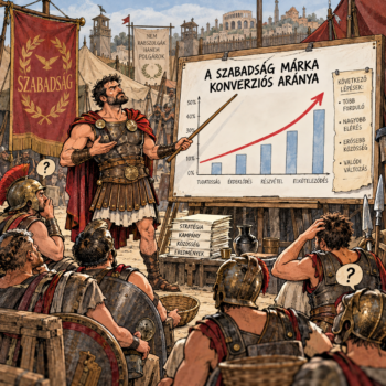 Gladiátorok a szabadságmárka-diagram előtt